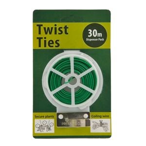 Jack 30m Light Duty PVC Twist Ties