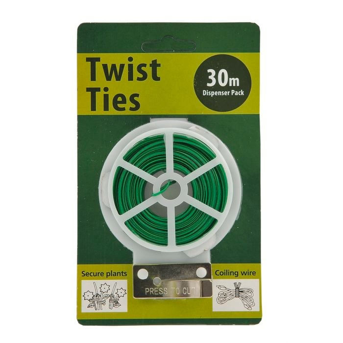 Jack 30m Light Duty PVC Twist Ties