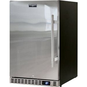 Schmick Stainless Solid Door Bar Fridge (Left Hinged) - SK116L-SD