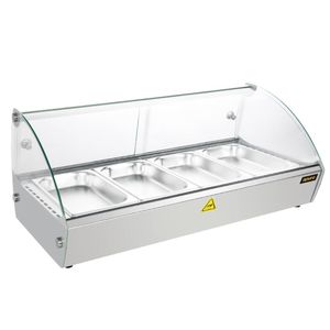 Apuro Countertop Heated Food Display 773mm - CW147-A