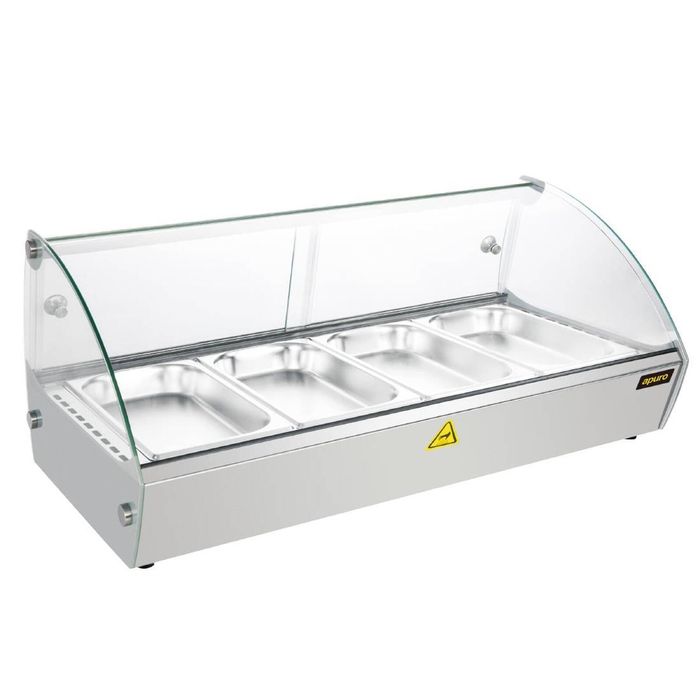 Apuro Countertop Heated Food Display 773mm - CW147-A