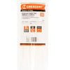 Crescent 300 x 4.8mm White Cable Ties -100 Pack