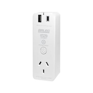 Arlec Grid Connect Smart Plug In Multi-Function Socket With USB