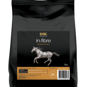 EAC Animal Care In-Fibre Psyllium Husk for Horses Dogs & Cats 2kg