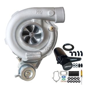 Upgrade Billet GT3582R Turbo Charger With AN8 Oil Catch Can For Ford Falcon FG FGX XR6/G6E Barra 4.0L