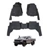 AUSGO 7D Injection Car Floor Mats for Ford Ranger Super Duty Dual Cab 2025-Onwards All-Weather Floor Liners