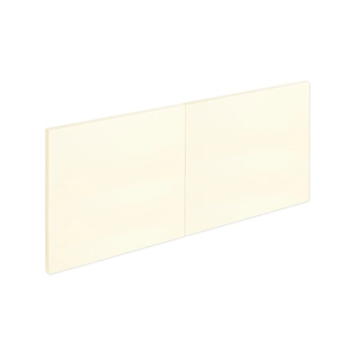 Kaboodle 750mm Antique White Modern Overhead Door - Pair