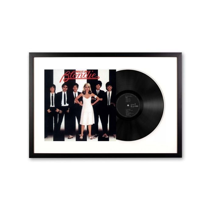 Framed Blondie - Parallel Lines - Vinyl Album Art