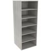 Lugna 1536 x 600 x 580mm Mist Ready to Assemble Robe Insert 5 Shelf Unit