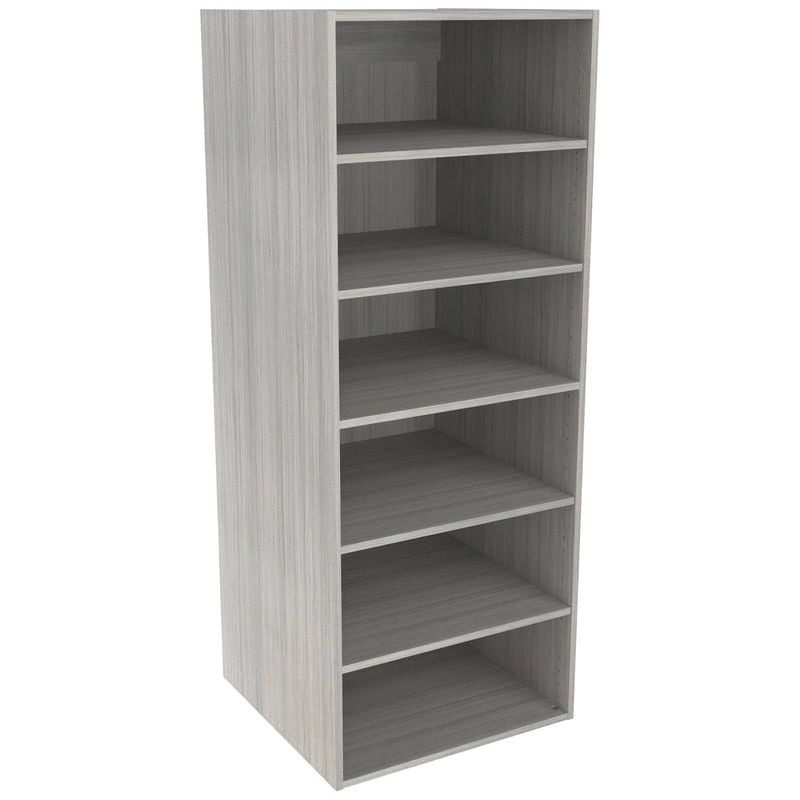 Lugna 1536 x 600 x 580mm Mist Ready to Assemble Robe Insert 5 Shelf Unit