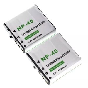 2-pack Replacement Digital Camera Battery For Casio Np-40 Np-40dba Np-40dca