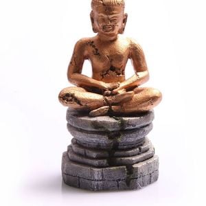 Aqua One Meditating Buddha Gold Ornament (36853)