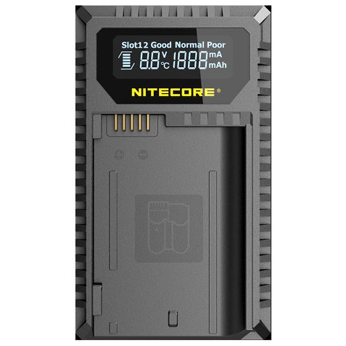 Nitecore UNK2 Dual-Slot Charger for Nikon EN-EL15