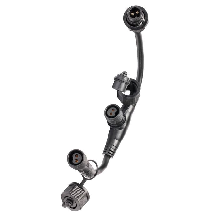 Brilliant Lighting T-Piece Connector - To Suit Warm White Garden Light