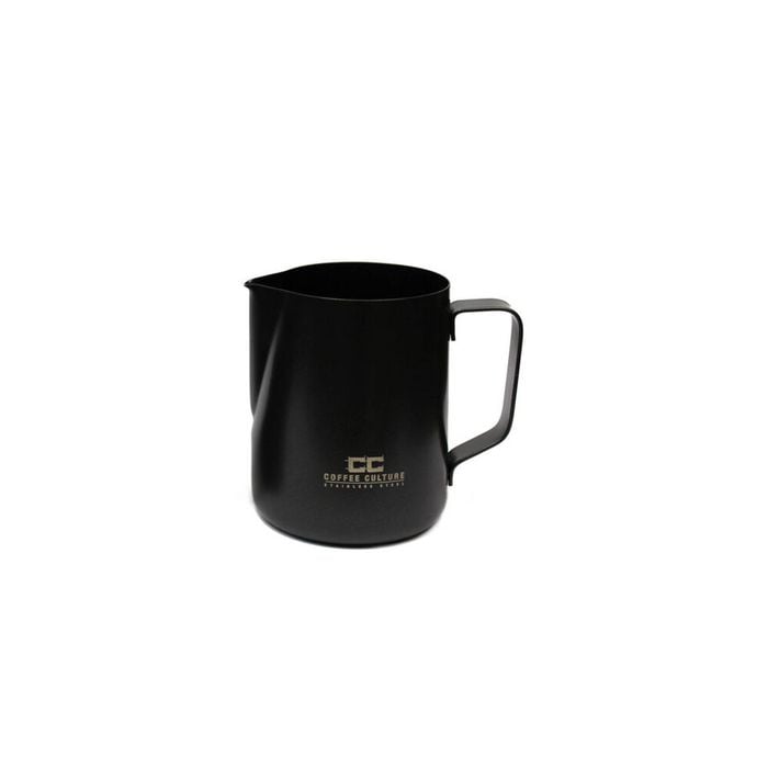Coffee Culture Stainless Steel 600ml Milk Frothing Jug Container Matte Black