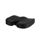 Memory Foam Car Office Seat Cushion With Black Cover