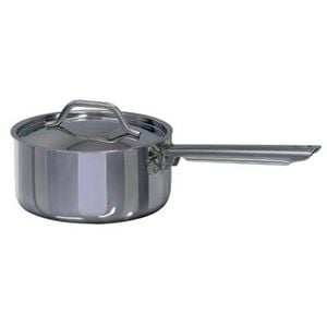 Förje Low Saucepan With Lid Stainless Steel Professional Cookware 3.3l 200 X 105mm