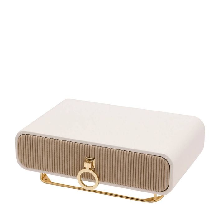 One Six Eight London Camille White Jewellery Box