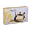 Appetito Stainless Steel Butter Dish With Cover 19x12x4cm Polished