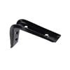 Carinya 100 x 75mm Black Angle Bracket