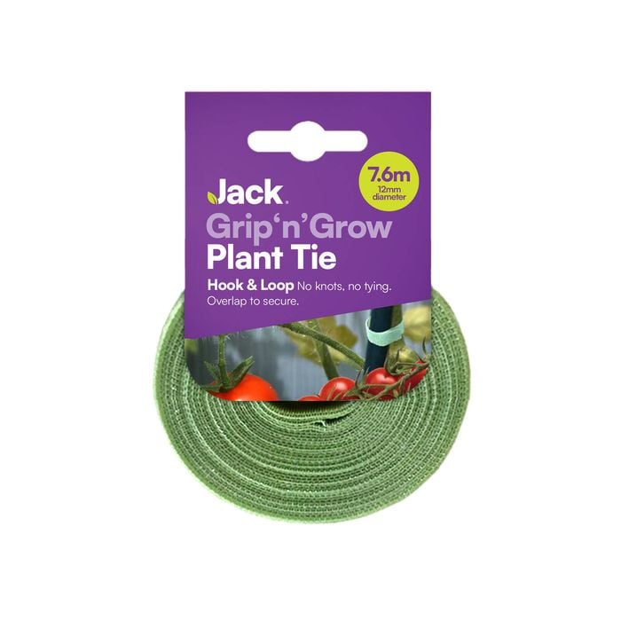 Jack 12mm x 7.6m Hook and Loop Plant Tie