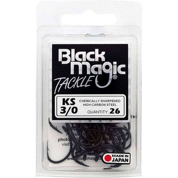 Black Magic KS Suicide Fishing Hook Economy Pack 3/0