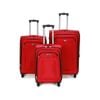 Swiss Luggage Suitcase Lightweight rolling SoftCase 3PCS Set 20"&24"&28" SN8109ABC Red