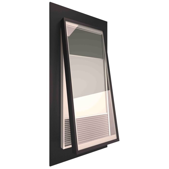 Ezylite 1400 x 800mm Double Glazed Opening Roof Window for Corrugated Roof