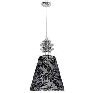 Nero 1 Light Floral Pendant