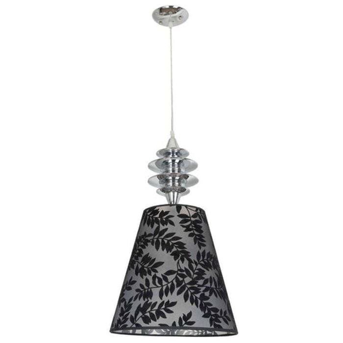 Nero 1 Light Floral Pendant