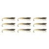 3x 3PK 4.5In Rapala Crush City The Imposter Plastic Prawn Lures - Purple Haze