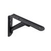 Carinya 150 x 125mm Black Light Stayed Bracket - 150 x 125mm