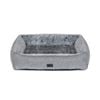 Superior Pet Goods Ortho Dog Lounger Artic Faux Fur Small Pet/Dog Bed