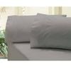 Bloomington Revive 400TC Cotton Sateen Combo Fitted Sheet Set King (No Flat) Koala Grey
