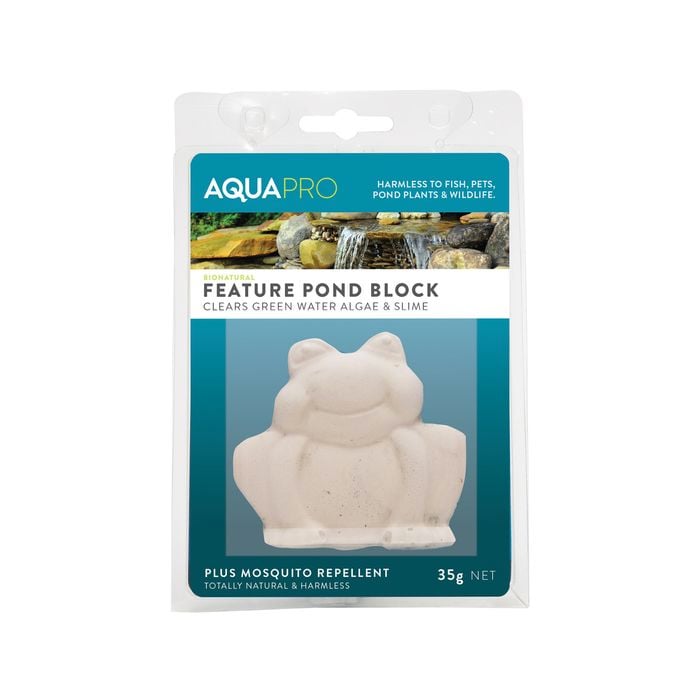 AQUAPRO 35g Bionatural Algae Block With Mosquito Repellent Pond Feature