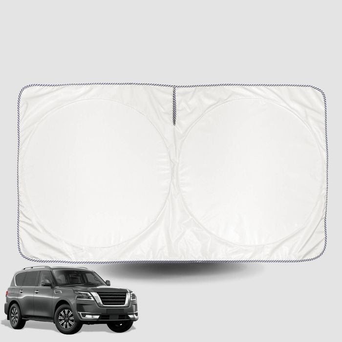 Windscreen Sun Shade for Nissan Patrol Y62 (Y62)2013-Current Universal Fit Window Visor UV Block