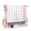 Costway Giant Connect 4 In A Row Jumbo 4-to-score Board Game Set Pink