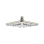 Caroma Luna Overhead Shower Head Brushed Nickel WELS 4 Star 7.5L/min