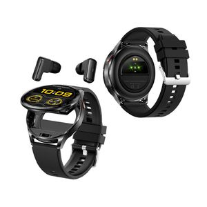 2-in-1 Smart Watch with Hidden Earbuds – 1.39 inch IPS Touch Screen Health Monitoring 100+ Sports Modes