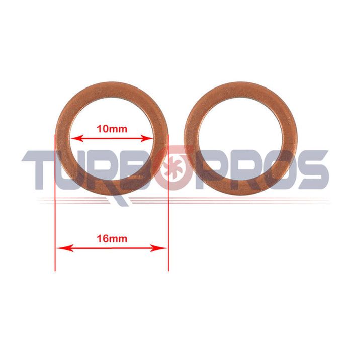 Turbo Charger Oil Feed Gasket For Mitsubishi Triton MR 4N15 2.4L