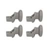 X4 Oem Dishwasher Upper Top Basket Wheels (4 Pack) 4055762118, Suits Westinghouse