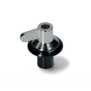 Gas Cooktop Control Knob - Stainless Steel 694975927, Suits Smeg