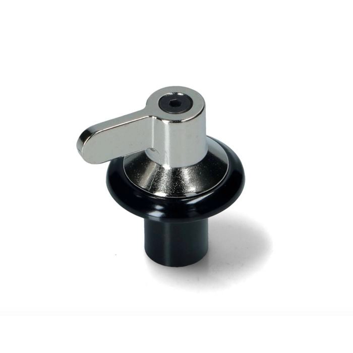 Gas Cooktop Control Knob - Stainless Steel 694975927, Suits Smeg