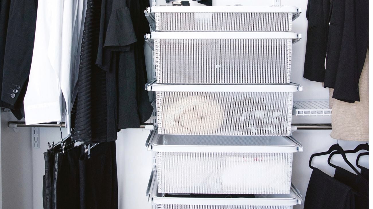 Wardrobe inserts and containers.