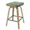 Evergreen Weave Upholstered Bar Stool