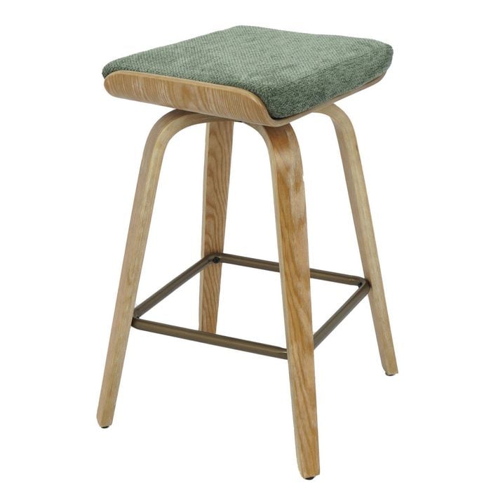 Evergreen Weave Upholstered Bar Stool