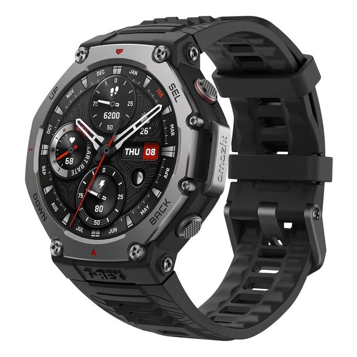 Amazfit T-Rex 3 Outdoor Smart Watch - Black, N/A