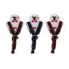 3PK Paws & Claws Premium Reflective Edge Pet Harness 2.5x50-70cm Assorted