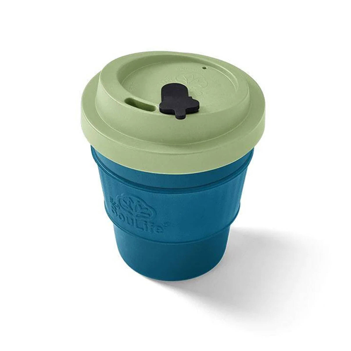 Eco SouLife Biodegradable Travel Mug 355ml Bio Sip Cup Turquoise w ...