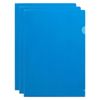 30pc Marbig Pp Ultra Letter File A4 Document Paper/stationery Folder Blue